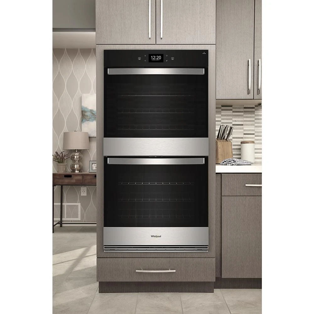 10.0 Cubic Feet Double Smart Wall Oven With Air Fry - Fingerprint Resistant Stainless Steel