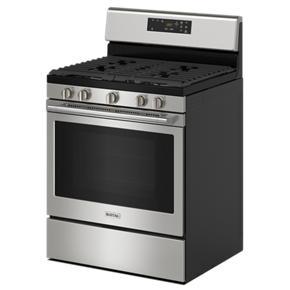 Maytag Self-Cleaning Gas Range - 50 Cubic Feet - Gray