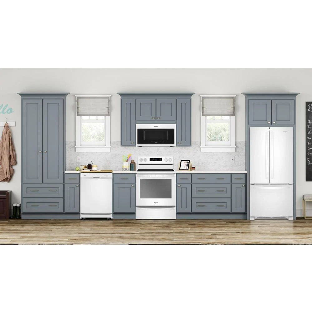 26.5" Depth Heavy-Duty Dishwasher With 1-Hour Wash Cycle - White