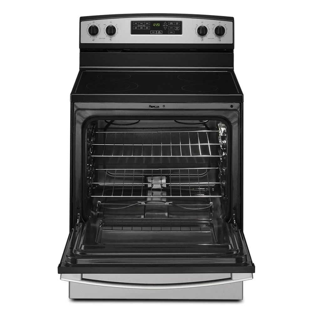 30" Electric Range With Extra-Large Oven Window - Stainless Steel