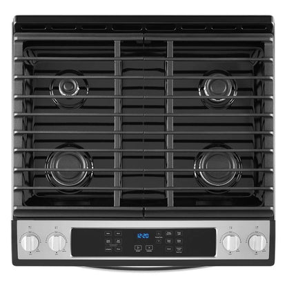 5.0 Cubic Feet Gas Range With Frozen Bake Technology - Stainless Steel
