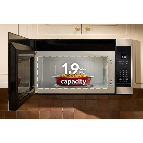 1.9 Cu. Ft. Microwave Hood Combination With Auto Functions - PrintShield Stainless