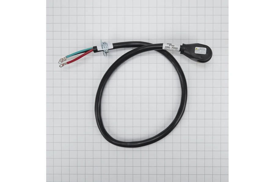 4' Length Electric Range Power Cord - Black