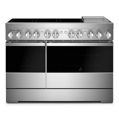 Noir 48" Induction Professional-Style Range With Chrome-Infused Griddle