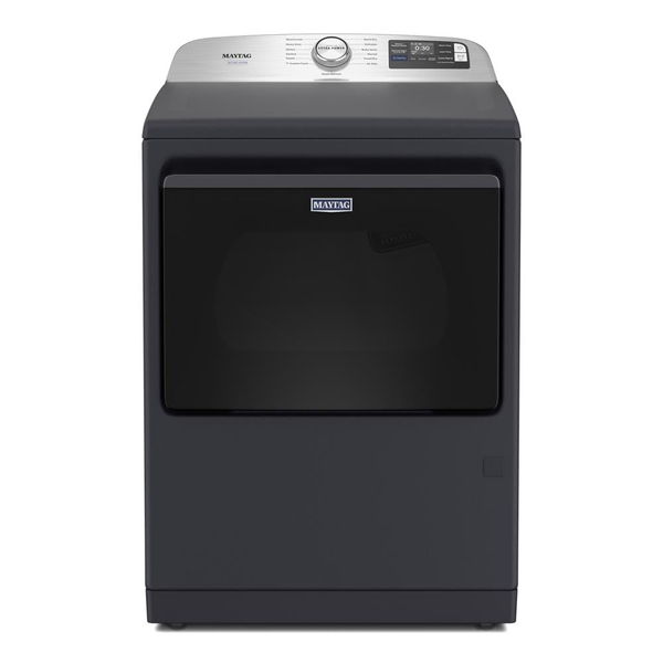 7.4 Cu. Ft. Pet Pro Top Load Electric Dryer With Extra Power And Sanitize Cycle - Midnight Steel