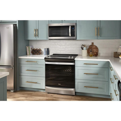 1.9 Cubic Feet Capacity Steam Microwave With Sensor Cooking - Fingerprint Resistant Stainless Steel