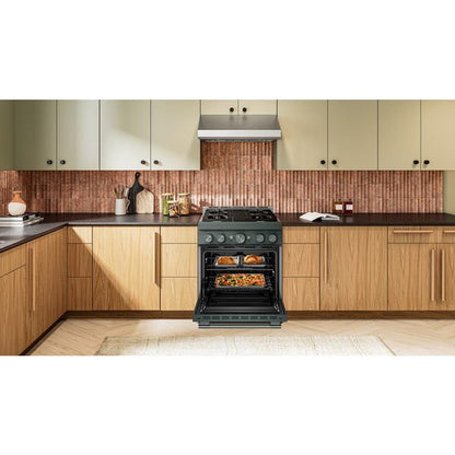 KitchenAid 30" 4 Burner Commercial-Style Gas Range With No Preheat Air Fry Mode - Juniper