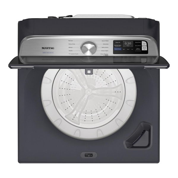 5.3 Cu. Ft. Top Load Impeller Washer With Extra Power And Smart Appliance - Midnight Steel