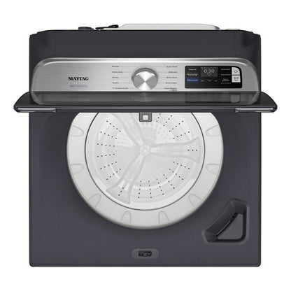 5.3 Cu. Ft. Top Load Impeller Washer With Extra Power And Smart Appliance - Midnight Steel