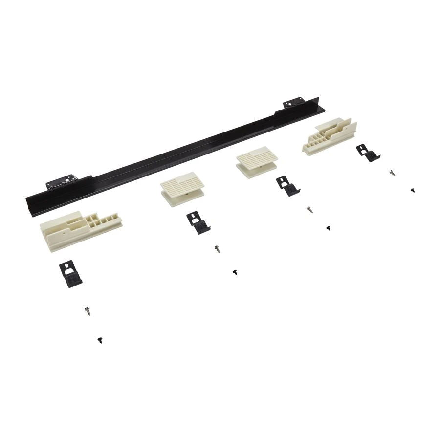 30" Built-In Range Flush Installation Trim Kit, Fits Jmw3430Db - Black