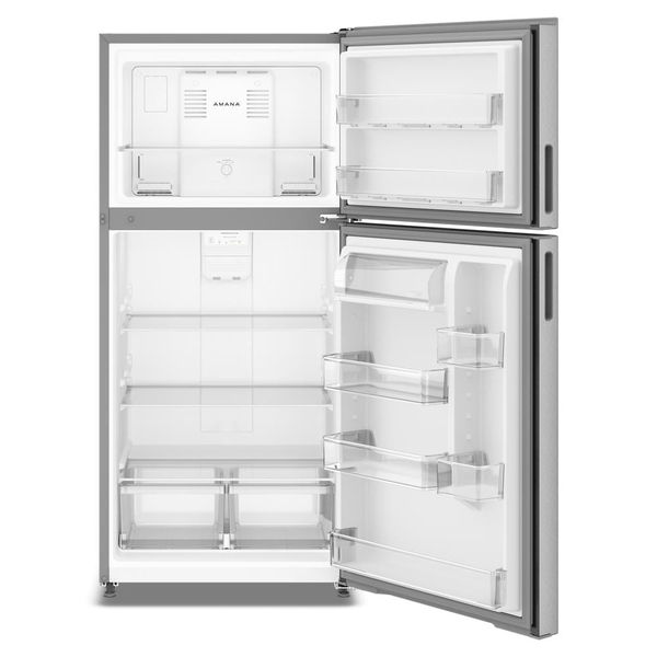30" Wide Top-Freezer Refrigerator With Dual Crisper Drawers, 19 Cu. Ft. - Fingerprint-Resistant Stainless Finish