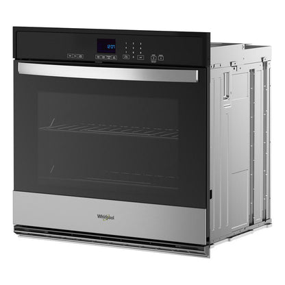 5.0 Cu. Ft. Single Wall Oven With Steam Clean - Fingerprint Resistant Stainless Steel
