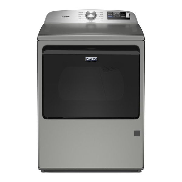 7.4 Cu. Ft. Top Load Gas Dryer With Extra Power And Advanced Moisture Sensing - Classic SIlver