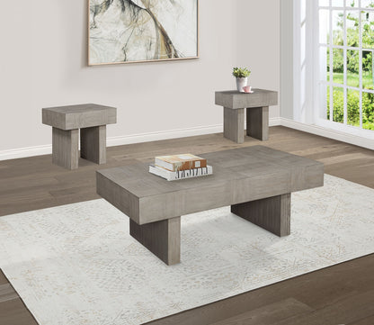 Crawley - End Table - Light Brown