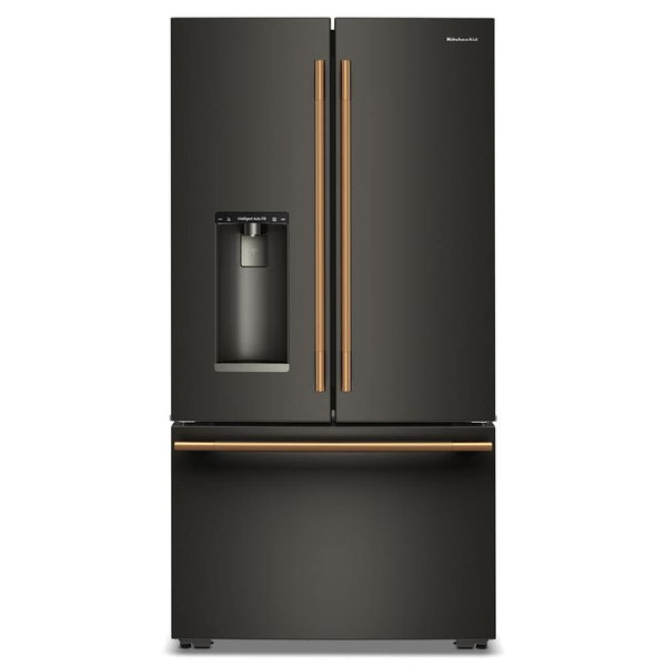 Counter-Depth French Door Refrigerator With Intelligent Auto Fill - Black Ore