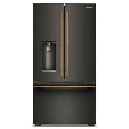 Counter-Depth French Door Refrigerator With Intelligent Auto Fill - Black Ore