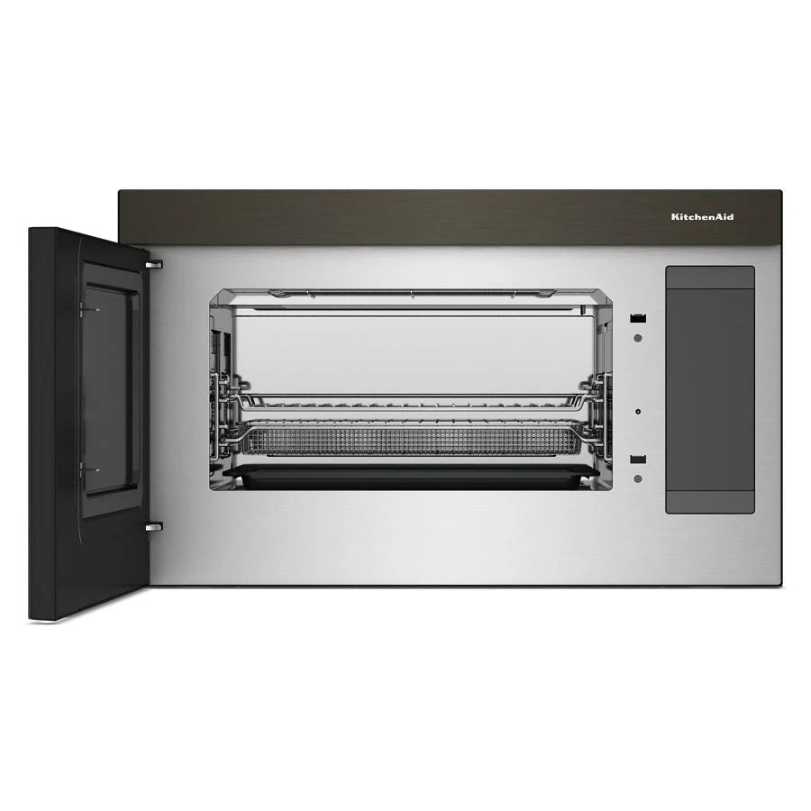 Multifunction Over-The-Range Oven With Flush Built-In Design - Black Stainless Finish