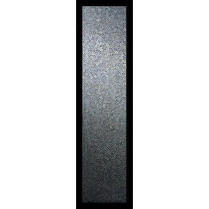 18" Elements Collection Custom Column Panel - Eggshell Snakeskin Sapphire