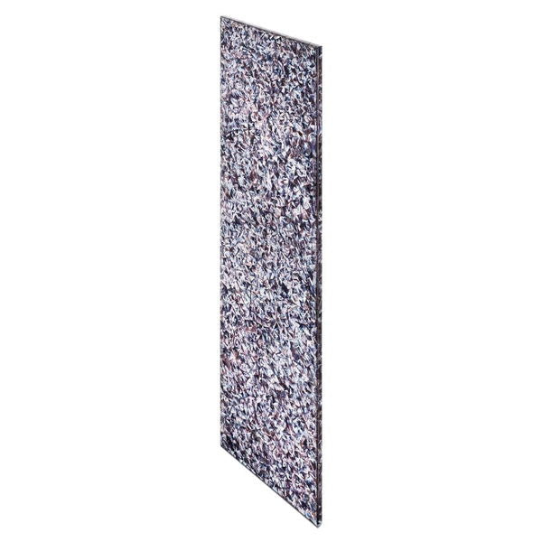 24" Elements Collection Custom Column Panel - Mussel Shell Burgundy