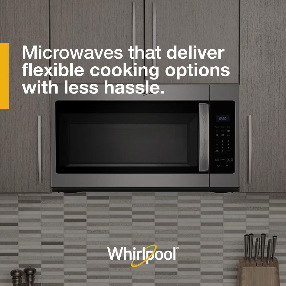 1.7 Cubic Feet Microwave Hood Combination With Electronic Touch Controls