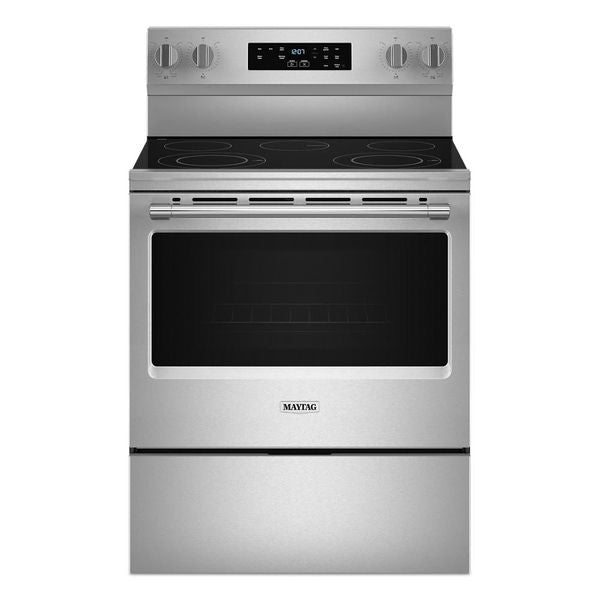 30" Wide Electric Range With Steam Clean - 5.3 Cu. Ft. - Stainless Steel