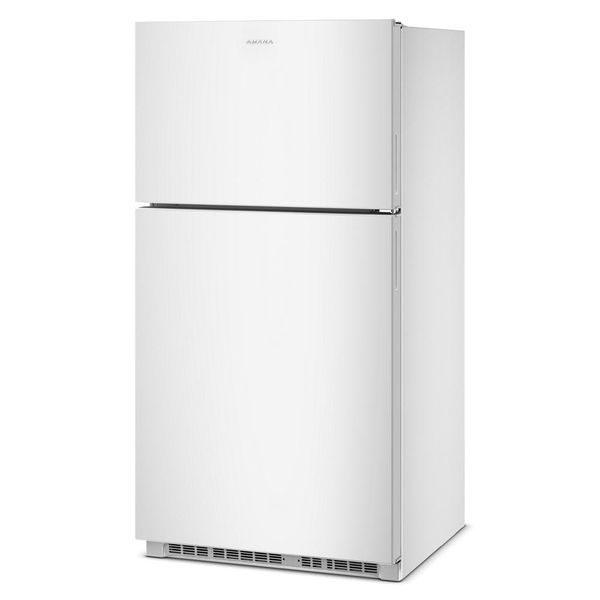 33" Wide Top-Freezer Refrigerator With Dual Crisper Drawers—21 Cu. Ft. - White