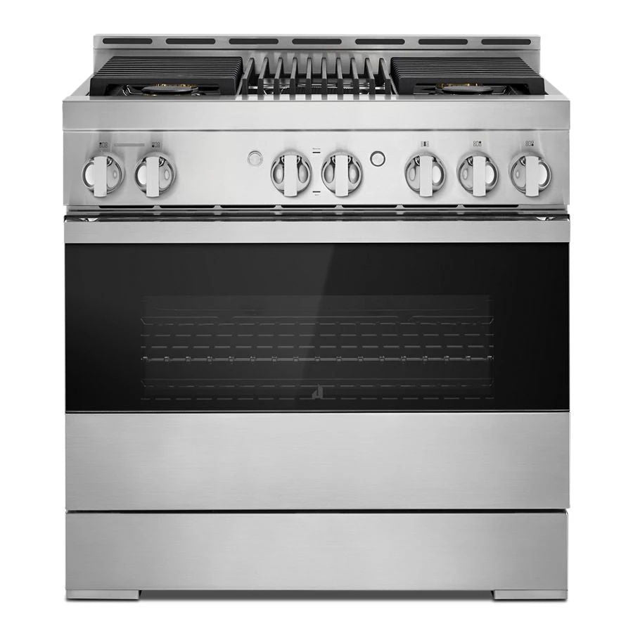 Noir 36" Gas Professional-Style Range With Grill