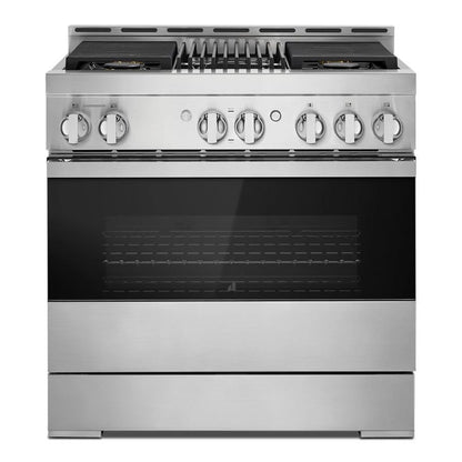 Noir 36" Gas Professional-Style Range With Grill