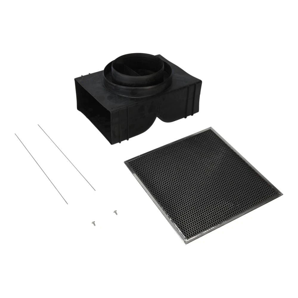 Range Hood Recirculation Filter Kit, Converts From Exterior Venting To Recirculating For Models Wvi51Uc0Ls And Wvi51Uc6Ls - Black