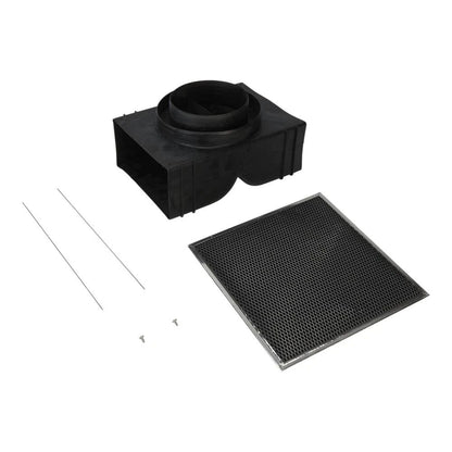 Range Hood Recirculation Filter Kit, Converts From Exterior Venting To Recirculating For Models Wvi51Uc0Ls And Wvi51Uc6Ls - Black