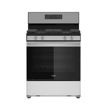 30" Gas Range With Crispy Mode And Dishwasher Safe Grates - Stainless Steel