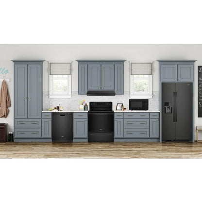 30" Range Hood With The Fit System, Hidden Vent - Black