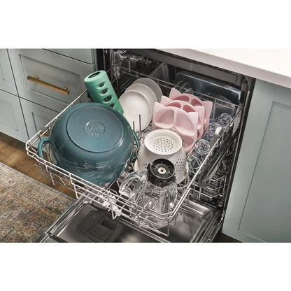 24” Stainless Steel Dishwasher With AI Intelligent Wash, 47 dBA - White