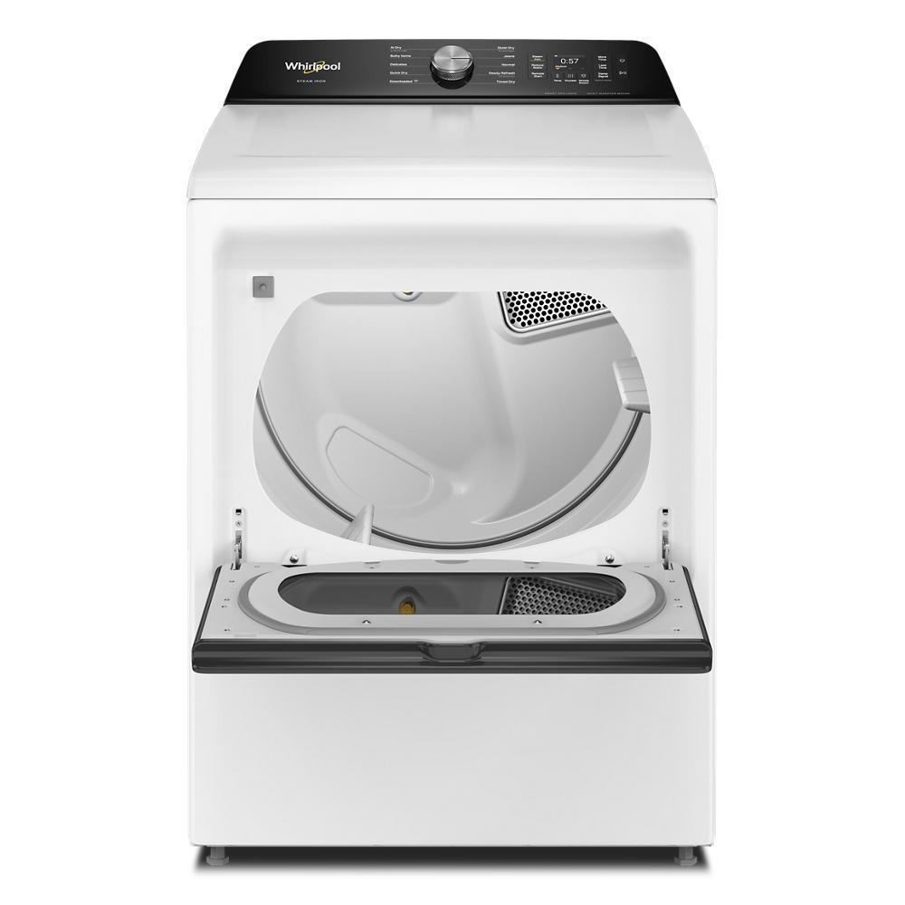 7.5 Cu. Ft. Smart Electric Dryer With Steam Iron And Ai Dry - White