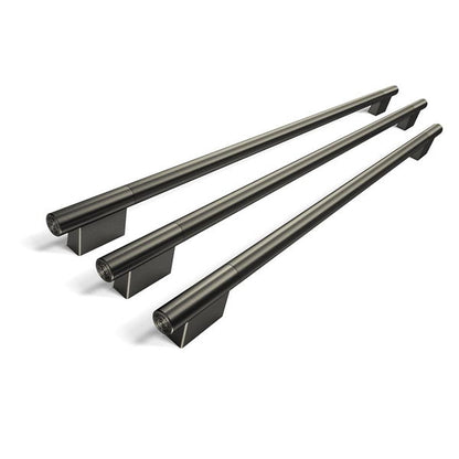 Black Ore Handle Hardware Accessory Kit For KitchenAid 42" Built-In French Door Bottom Mount Refrigerator