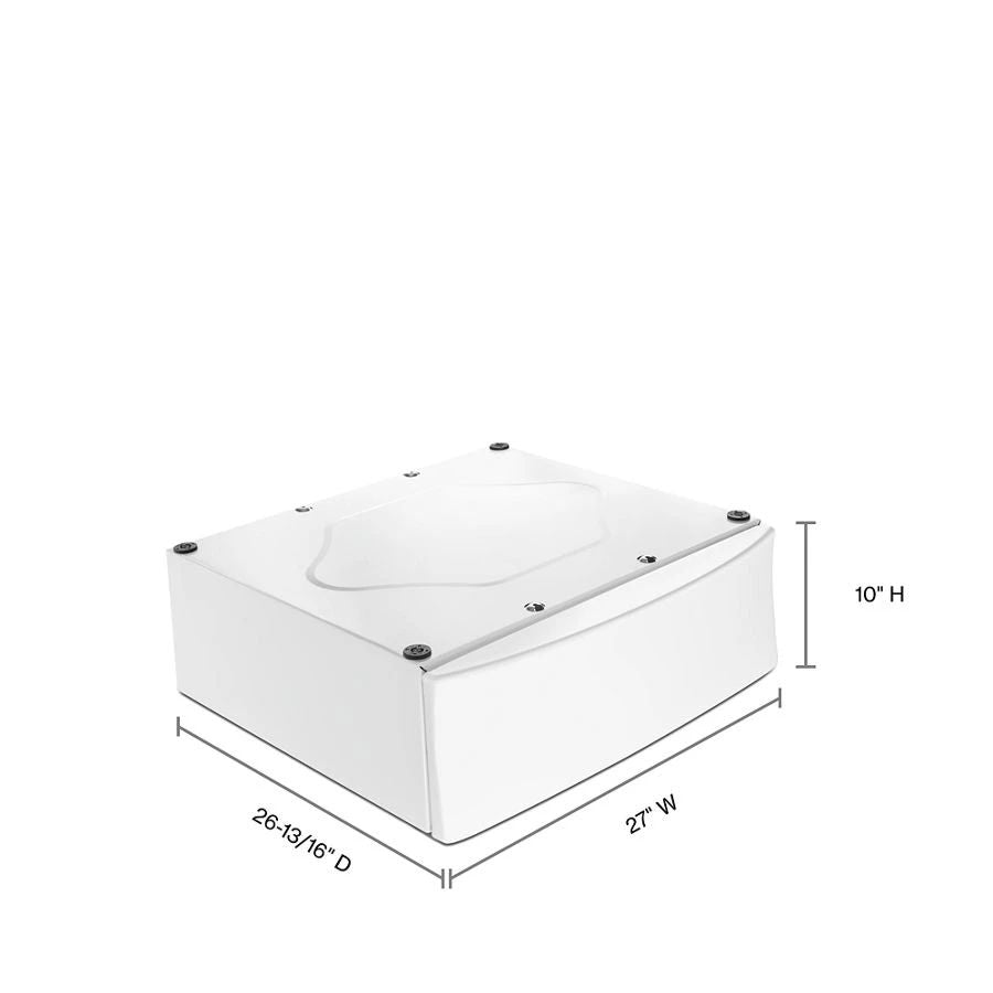 10" Pedestal For Front Load Washer And Dryer