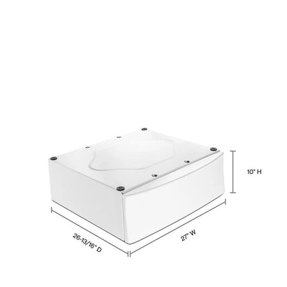 10" Pedestal For Front Load Washer And Dryer