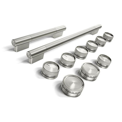 Stainless Steel Handle And Knob Hardware Accessory Kit For KitchenAid 48" Commercial-Style Gas Range