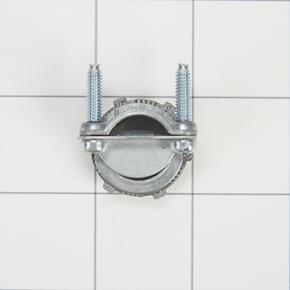 Diswasher Power Cord Strain Relief, 0.875" Diameter - Silver