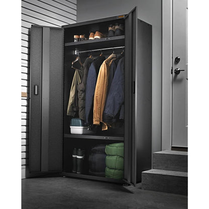 Ready-to-Assemble All-Season GearCloset - Hammered Granite