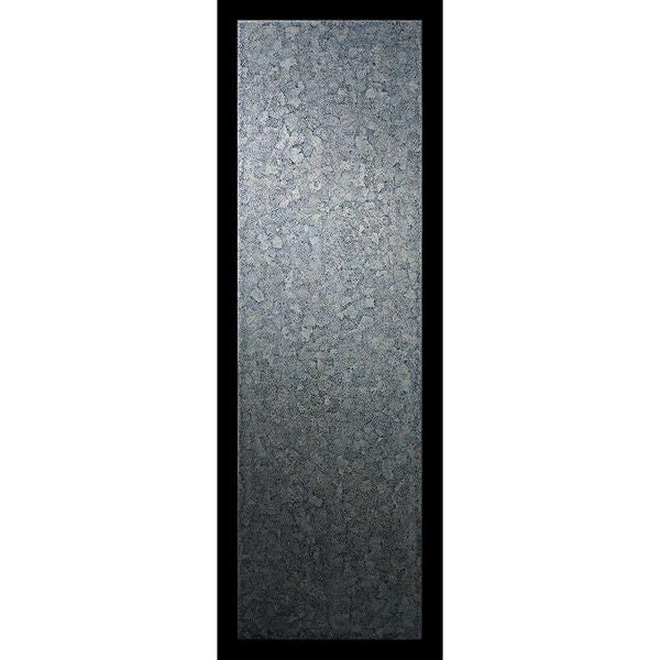 24" Elements Collection Custom Column Panel - Eggshell Snakeskin Sapphire