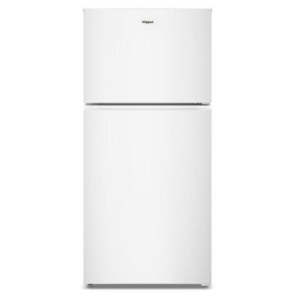 Whirlpool 30" Wide Top Freezer Refrigerator With Total Coverage Cooling, 19 Cu. Ft., Adjustable Glass Shelves - White