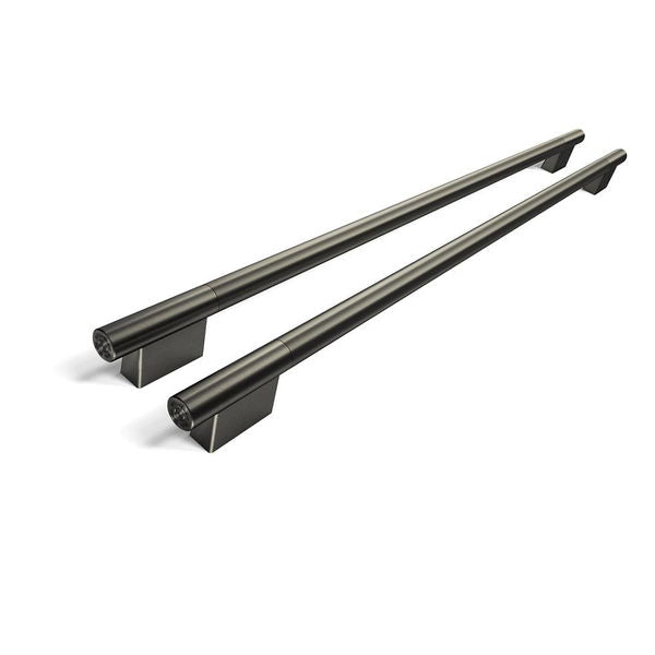 Black Ore Handle Hardware Accessory Kit For KitchenAid 42" Built-In Side-By-Side Refrigerator