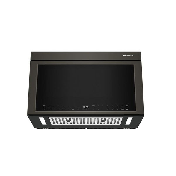 Multifunction Over-The-Range Microwave Oven With Flush Built-In Design - Black Ore