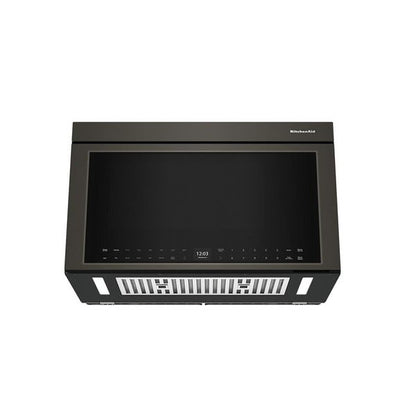Multifunction Over-The-Range Microwave Oven With Flush Built-In Design - Black Ore