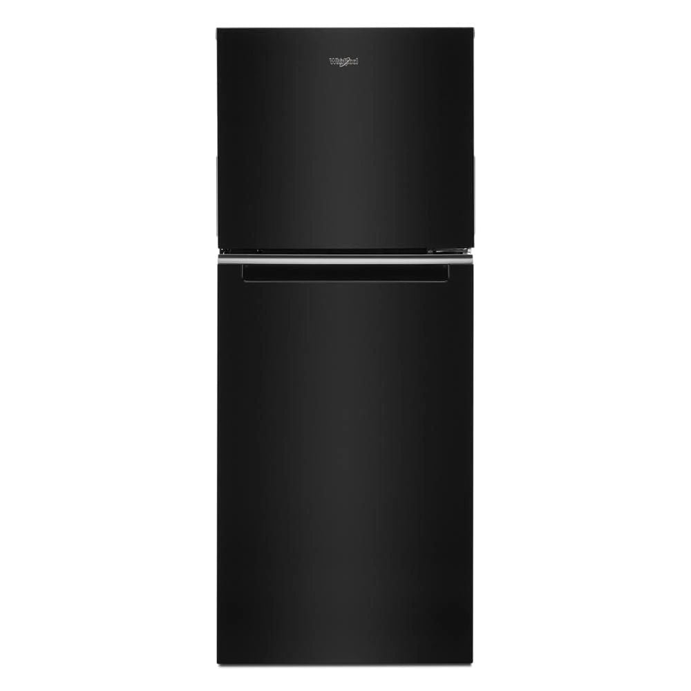24" Wide Small Space Top-Freezer Refrigerator - 11.6 Cubic Feet - Black