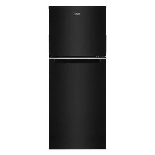 24" Wide Small Space Top-Freezer Refrigerator - 11.6 Cubic Feet - Black