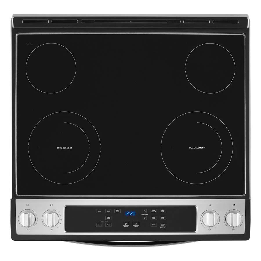 4.8 Cubic Feet Electric Range With Frozen Bake Technology - Stainless Steel