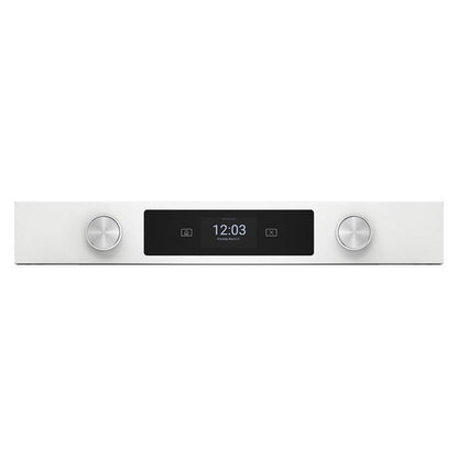 30" Smart Electric Combo Wall Oven With Assisted Cooking Modes - White