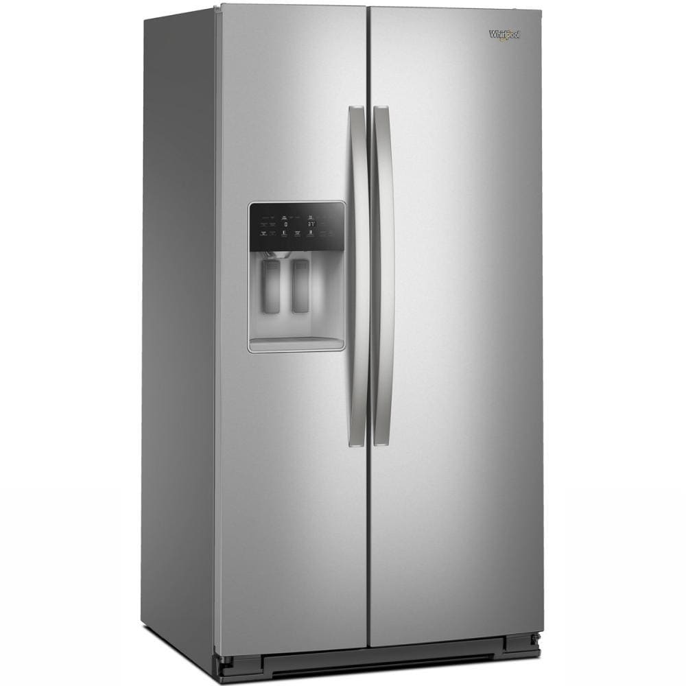 36" Standard Depth Side-By-Side Refrigerator With Trucool System - Fingerprint-Resistant Stainless Finish